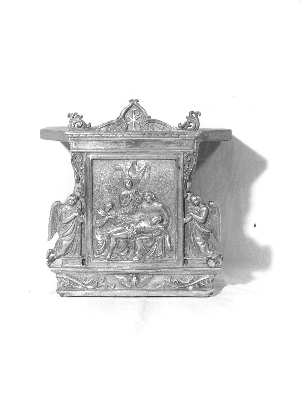 base per reliquiario, opera isolata - bottega lombarda (sec. XIX)