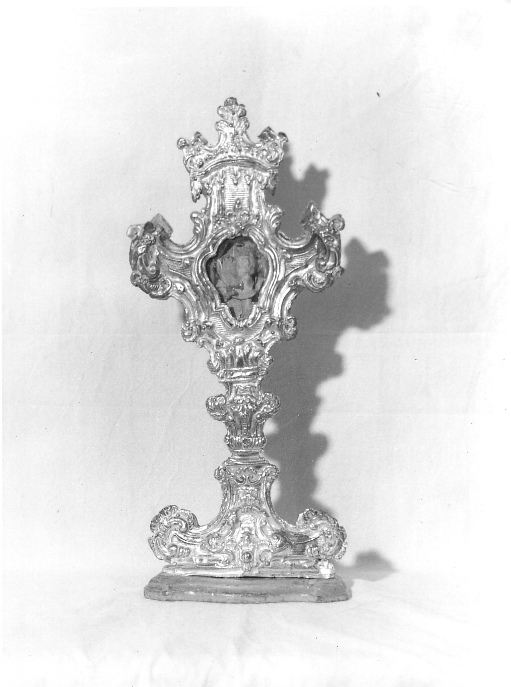 reliquiario - a ostensorio, opera isolata - bottega lombarda (sec. XVIII)