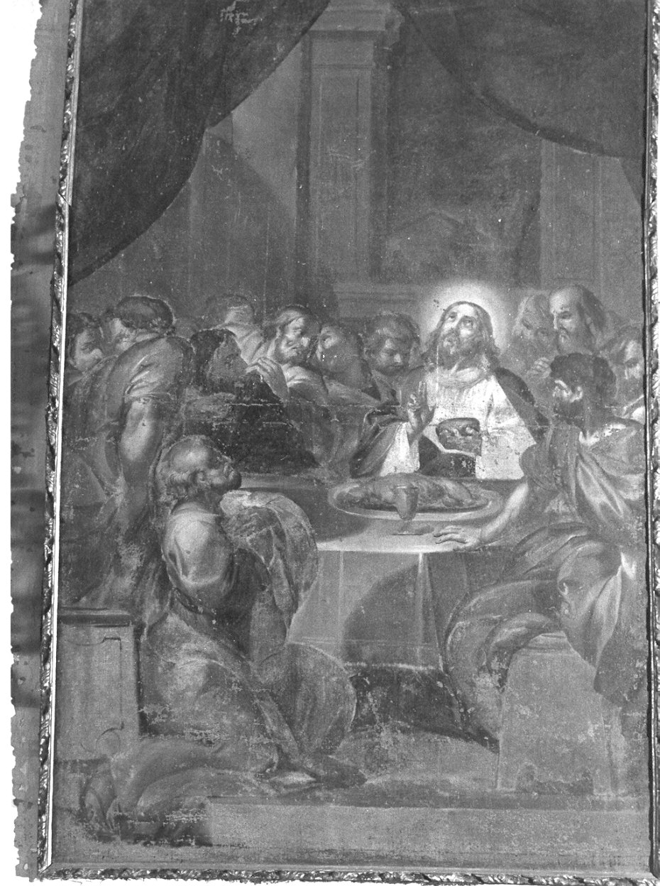 ultima cena (dipinto, opera isolata) - ambito lombardo (prima metà sec. XVIII)