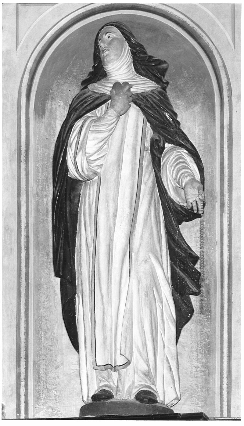 Santa Caterina da Siena (statua) - bottega lombarda (sec. XIX)