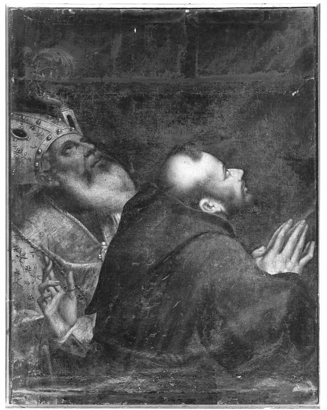 SS. Agostino e Pasquale Baylon (dipinto) - ambito lombardo (sec. XVII)