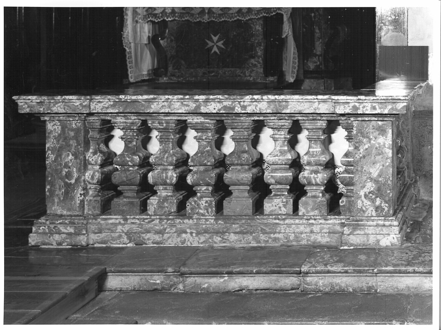 balaustrata - bottega lombarda (sec. XVIII)