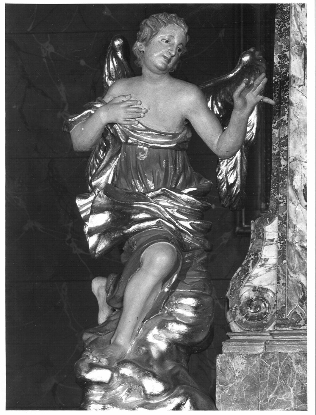 angelo (statua) - bottega lombarda (sec. XVIII)