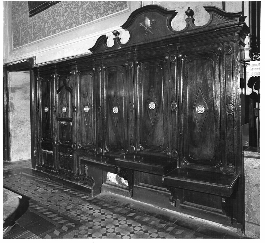 seggio - bottega lombarda (sec. XIX)