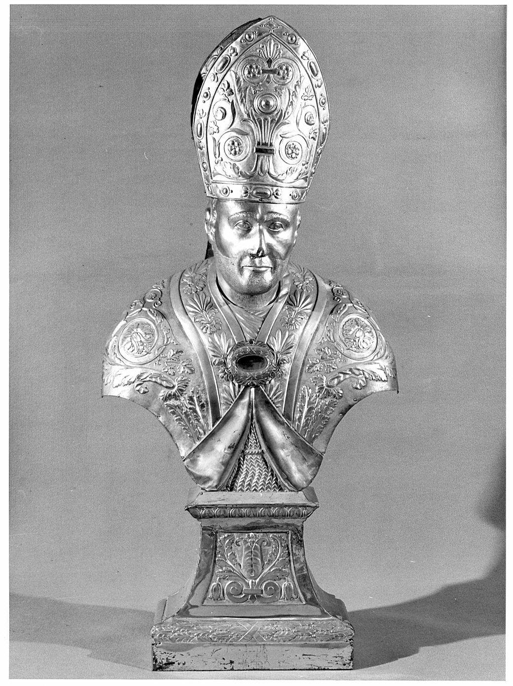 reliquiario - bottega lombarda (sec. XIX)