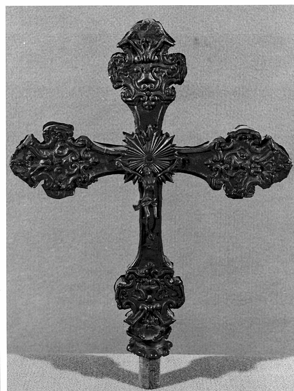 croce astile - bottega lombarda (sec. XVIII)