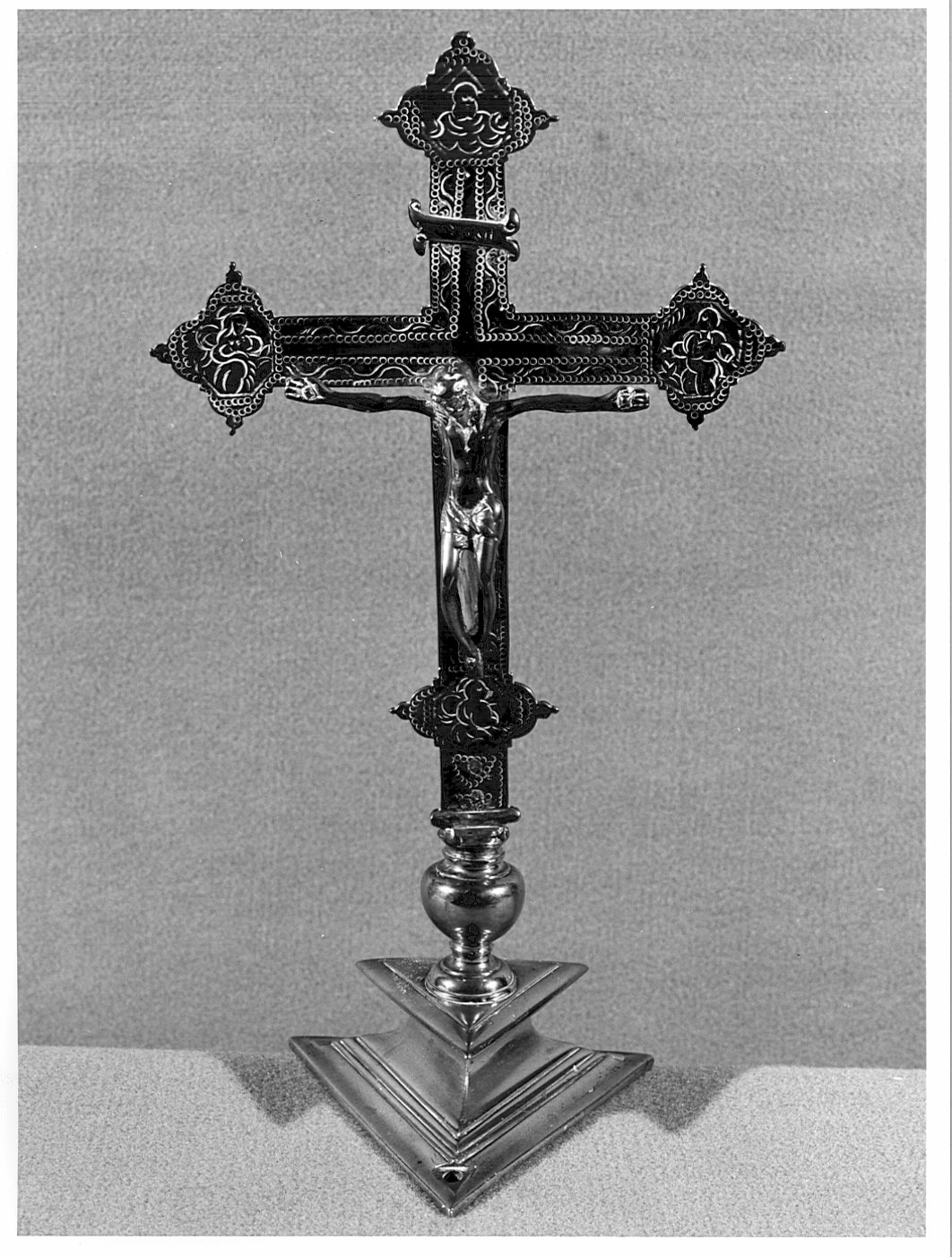 croce d'altare - bottega lombarda (fine sec. XVII)