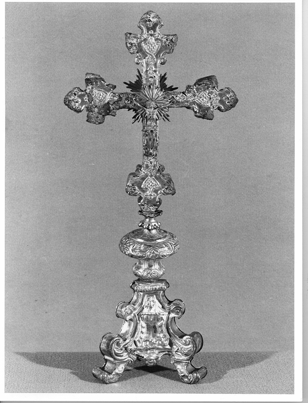 croce d'altare - bottega lombarda (sec. XVIII)