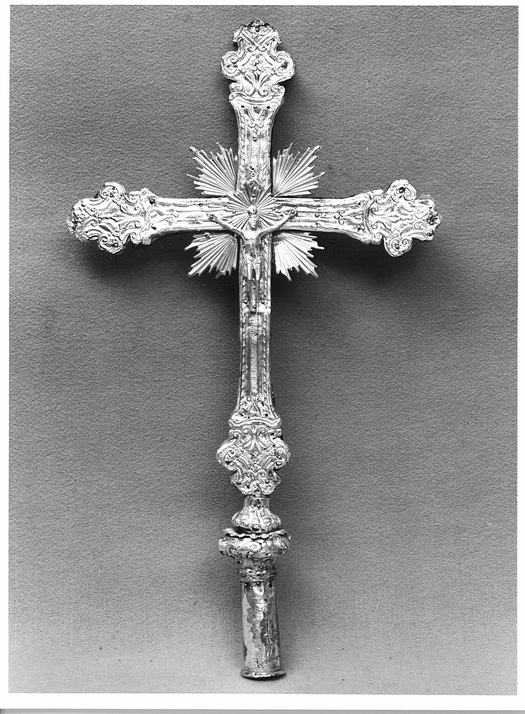 croce astile - bottega lombarda (sec. XVIII)