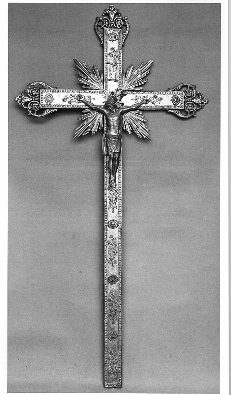 croce processionale - bottega lombarda (sec. XIX)