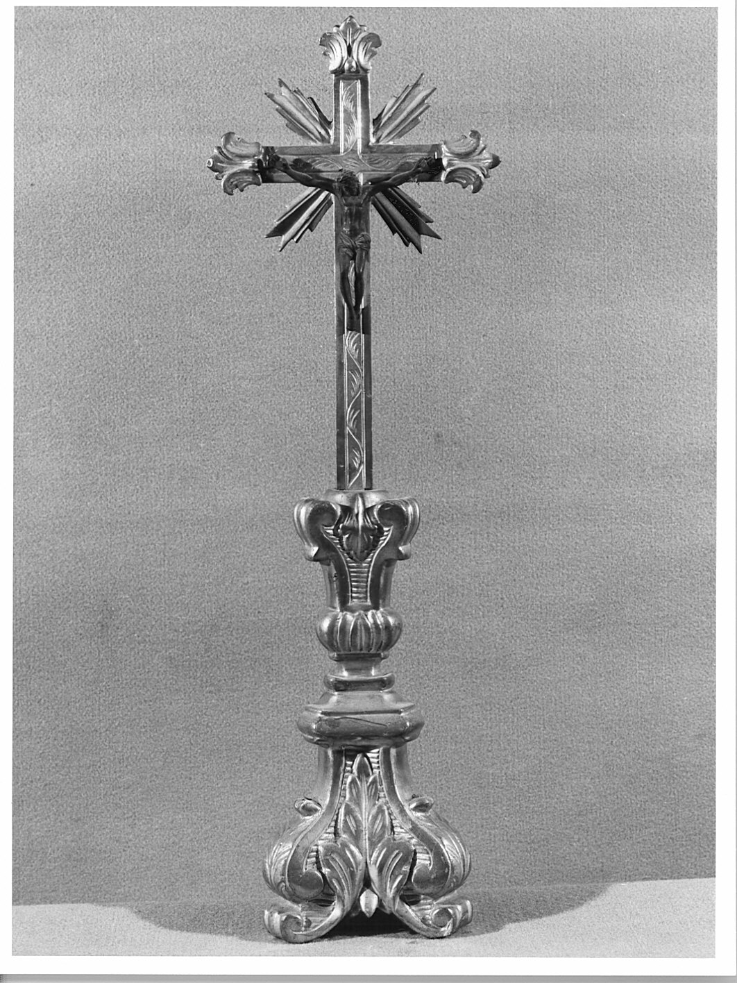 croce d'altare - bottega lombarda (inizio sec. XIX)