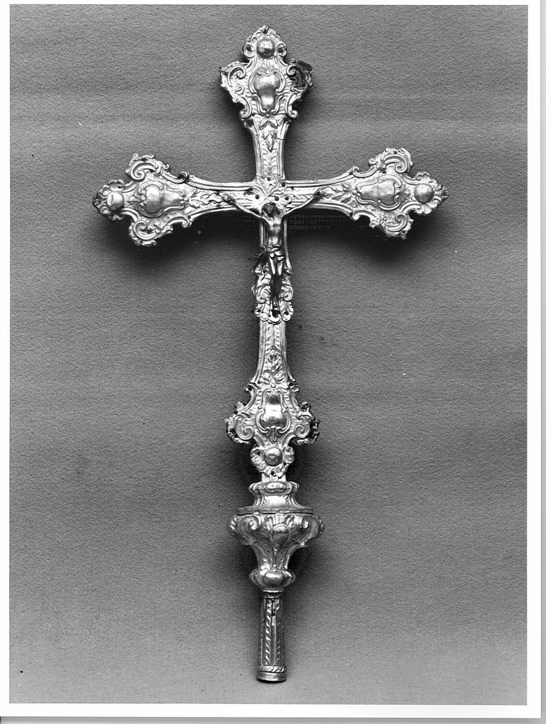 croce astile - bottega lombarda (sec. XVIII)