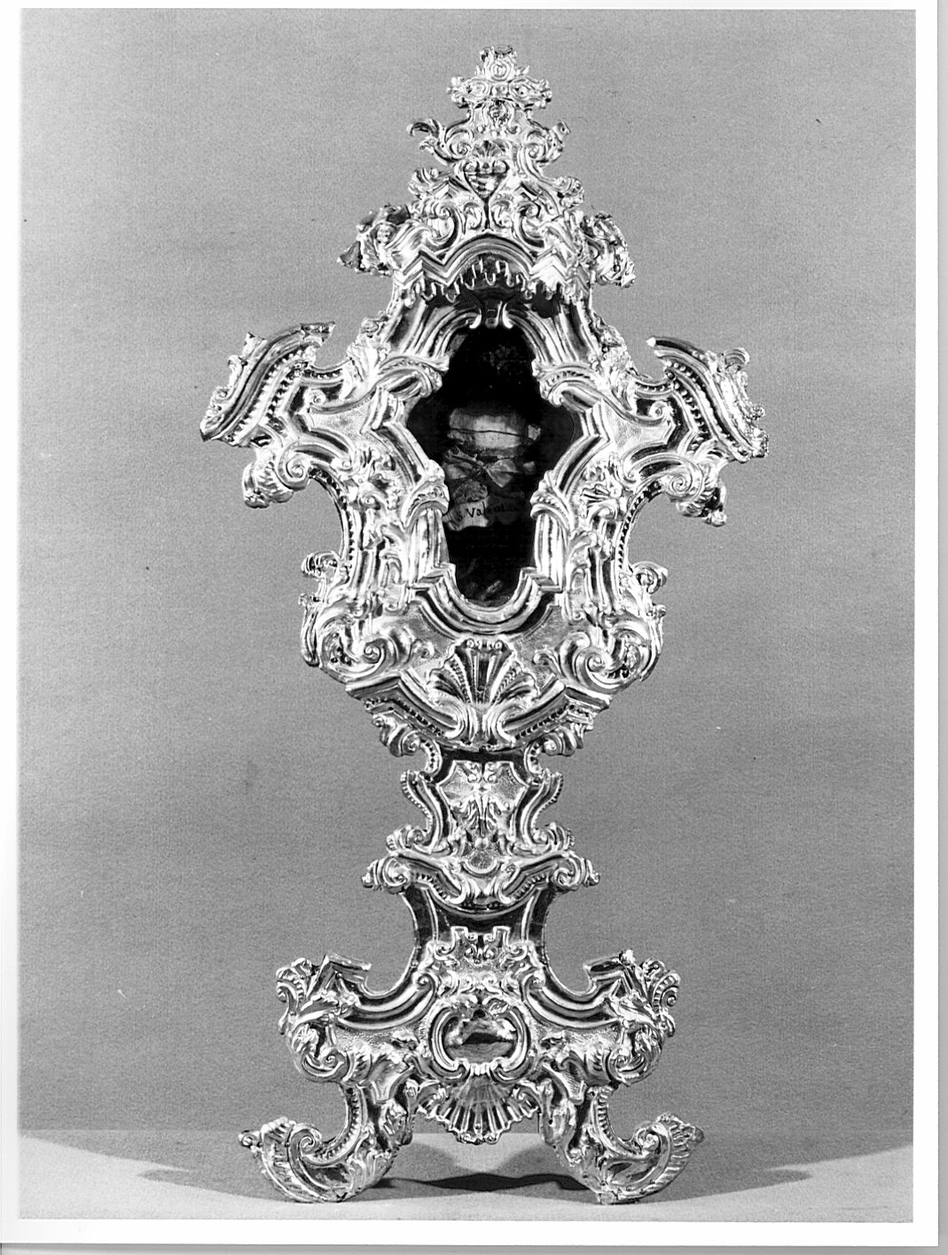 reliquiario, serie - bottega lombarda (sec. XVIII)