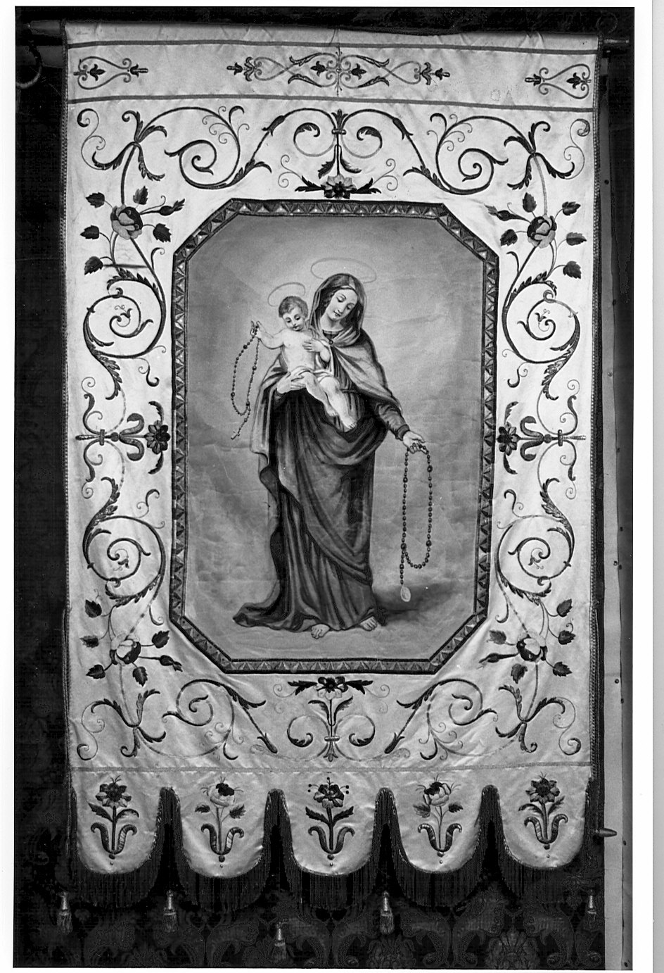 stendardo - bottega lombarda (seconda metà sec. XIX)