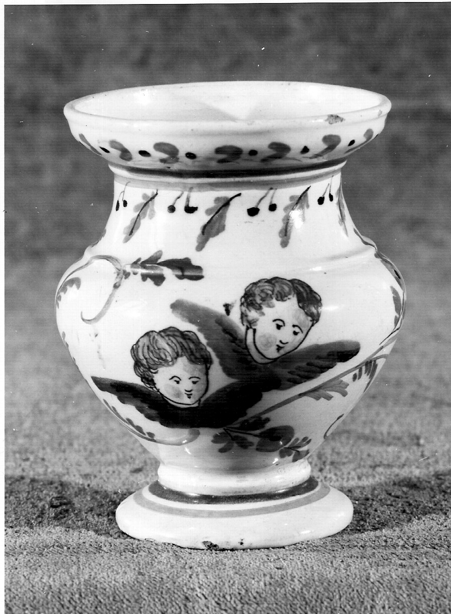 vasetto, opera isolata - produzione lombarda (sec. XVIII)