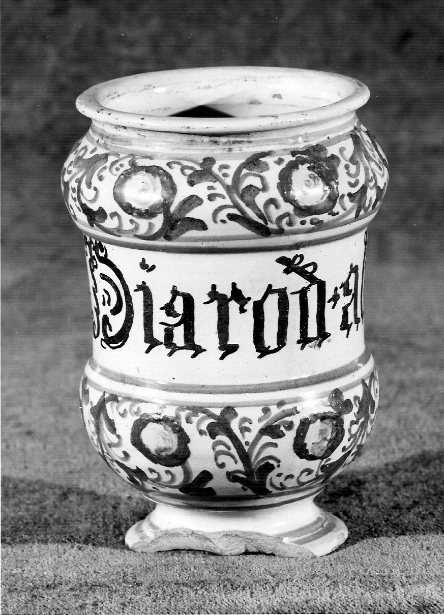 albarello, opera isolata - produzione italiana (sec. XVIII)