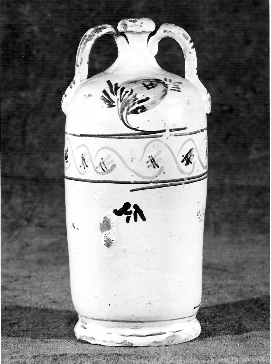 bottiglia, opera isolata - produzione lombarda (sec. XVIII)