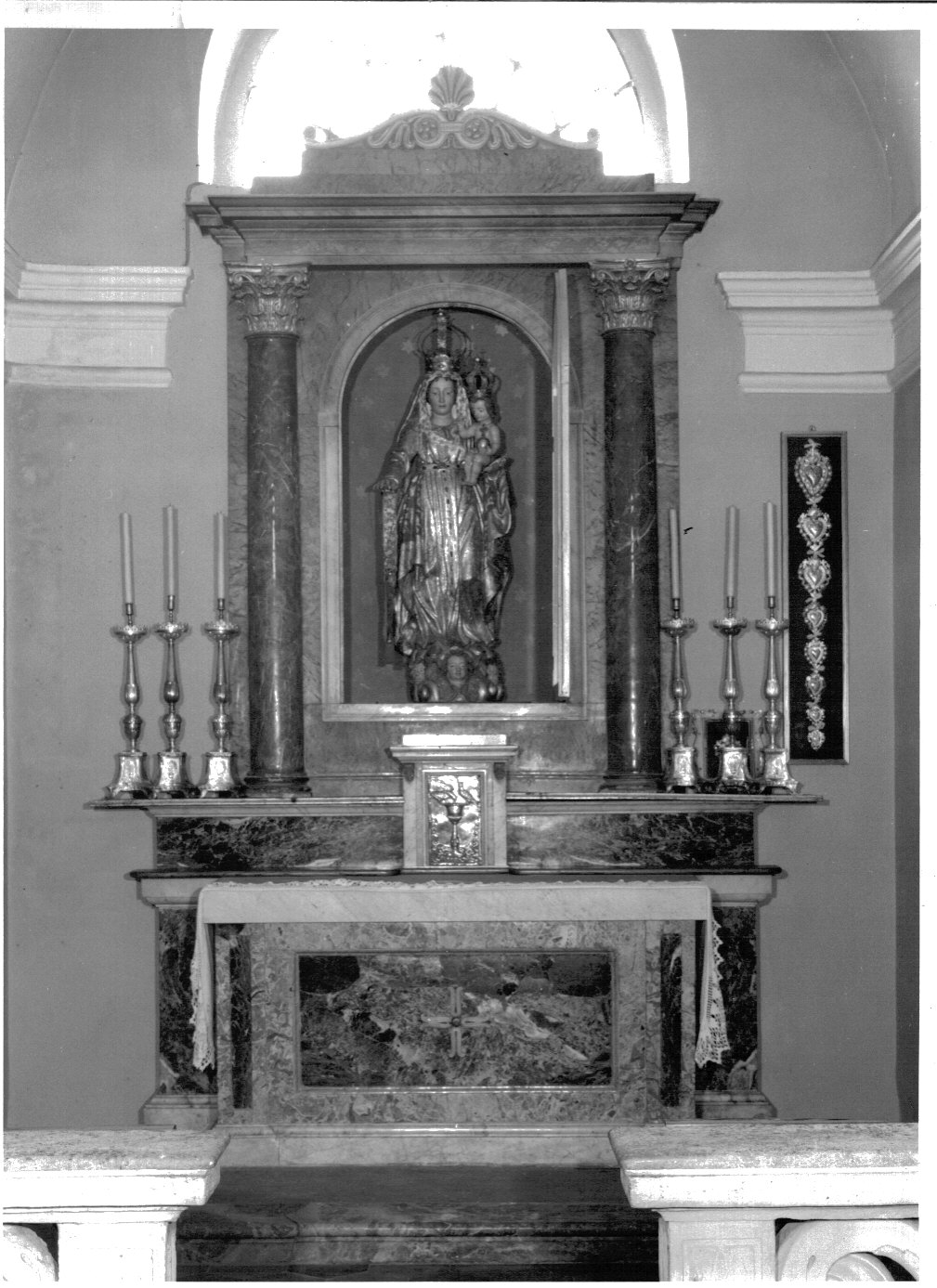 altare - bottega lombarda (fine sec. XIX)