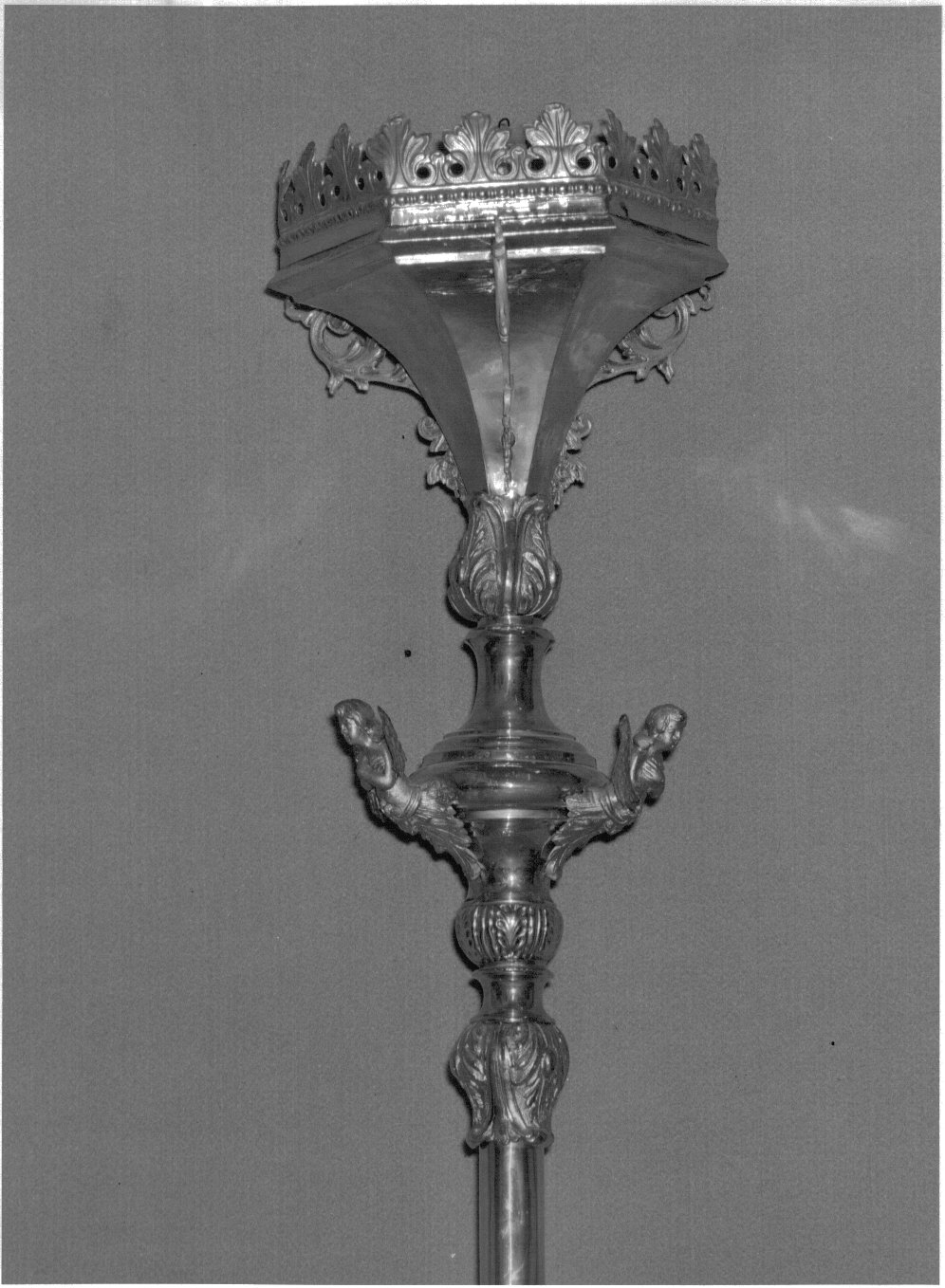 torciera, coppia - bottega lombarda (fine/inizio secc. XIX/ XX)