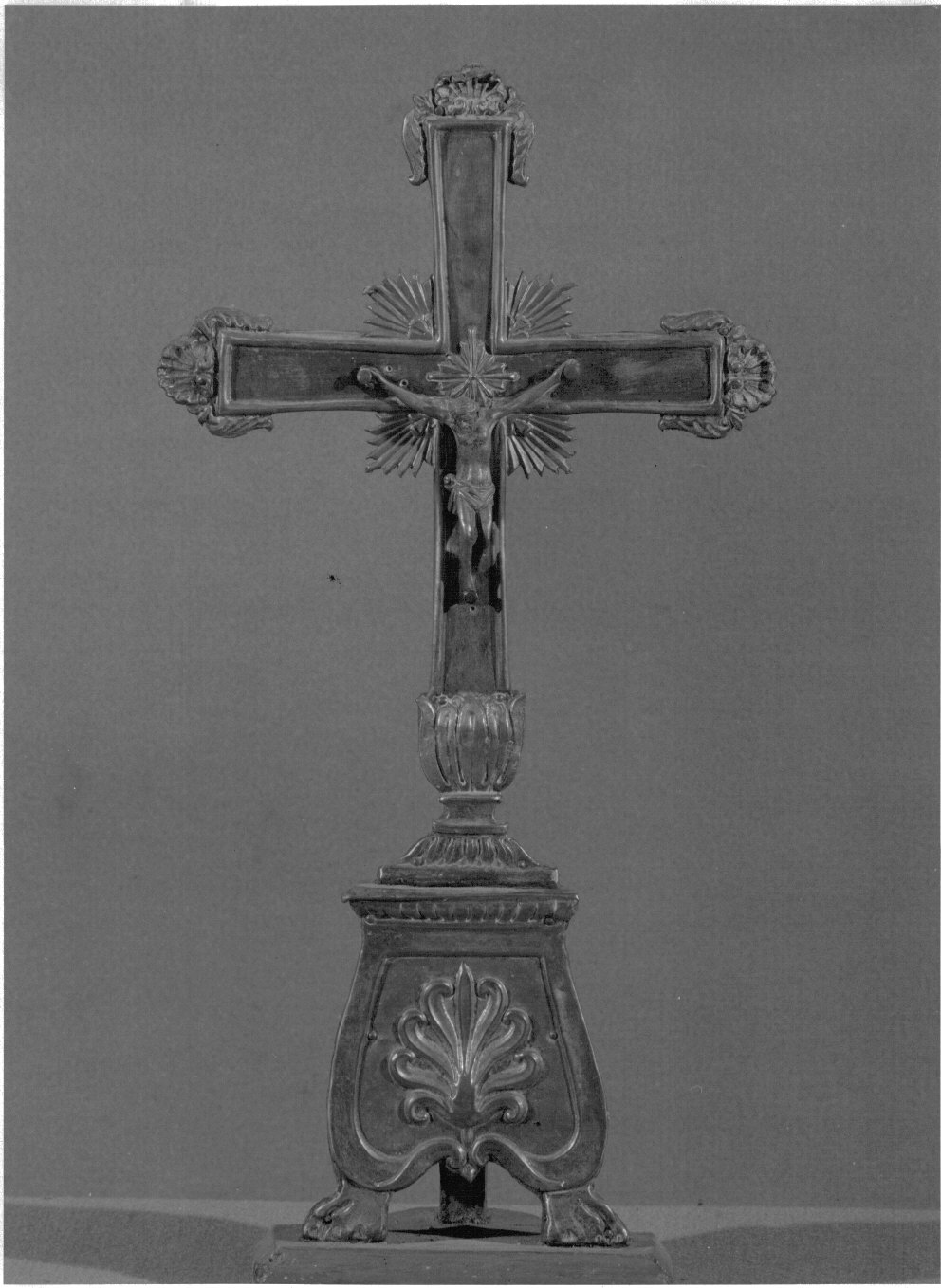 croce d'altare - bottega lombarda (inizio sec. XIX)