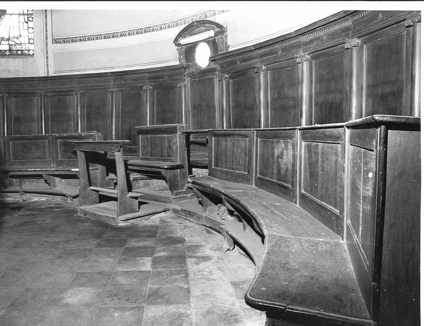 stalli del coro - bottega lombarda (sec. XIX)