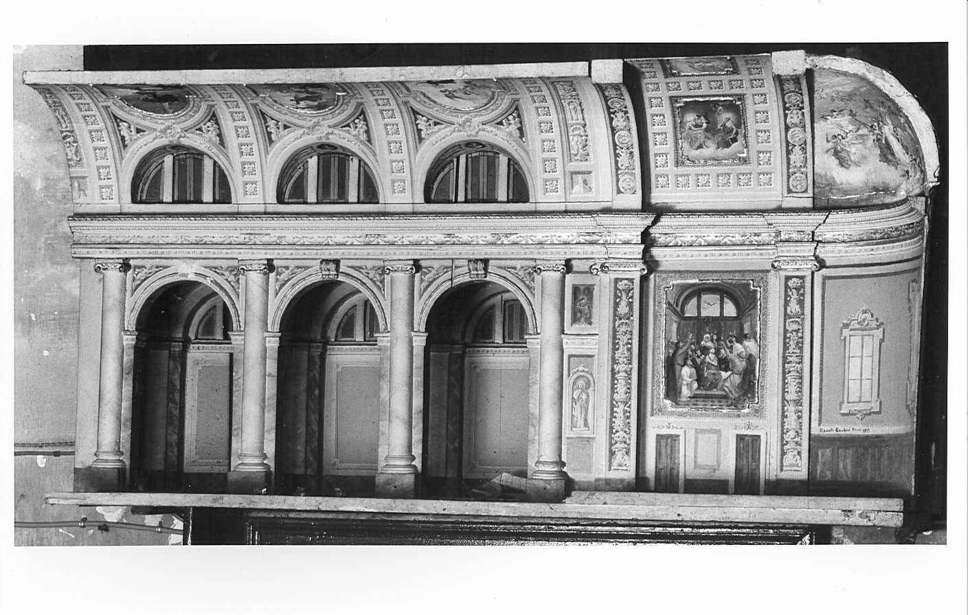 modello architettonico di Gambini Rodolfo (sec. XIX)