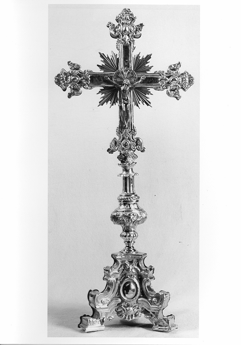 croce d'altare - bottega lombarda (sec. XVIII)