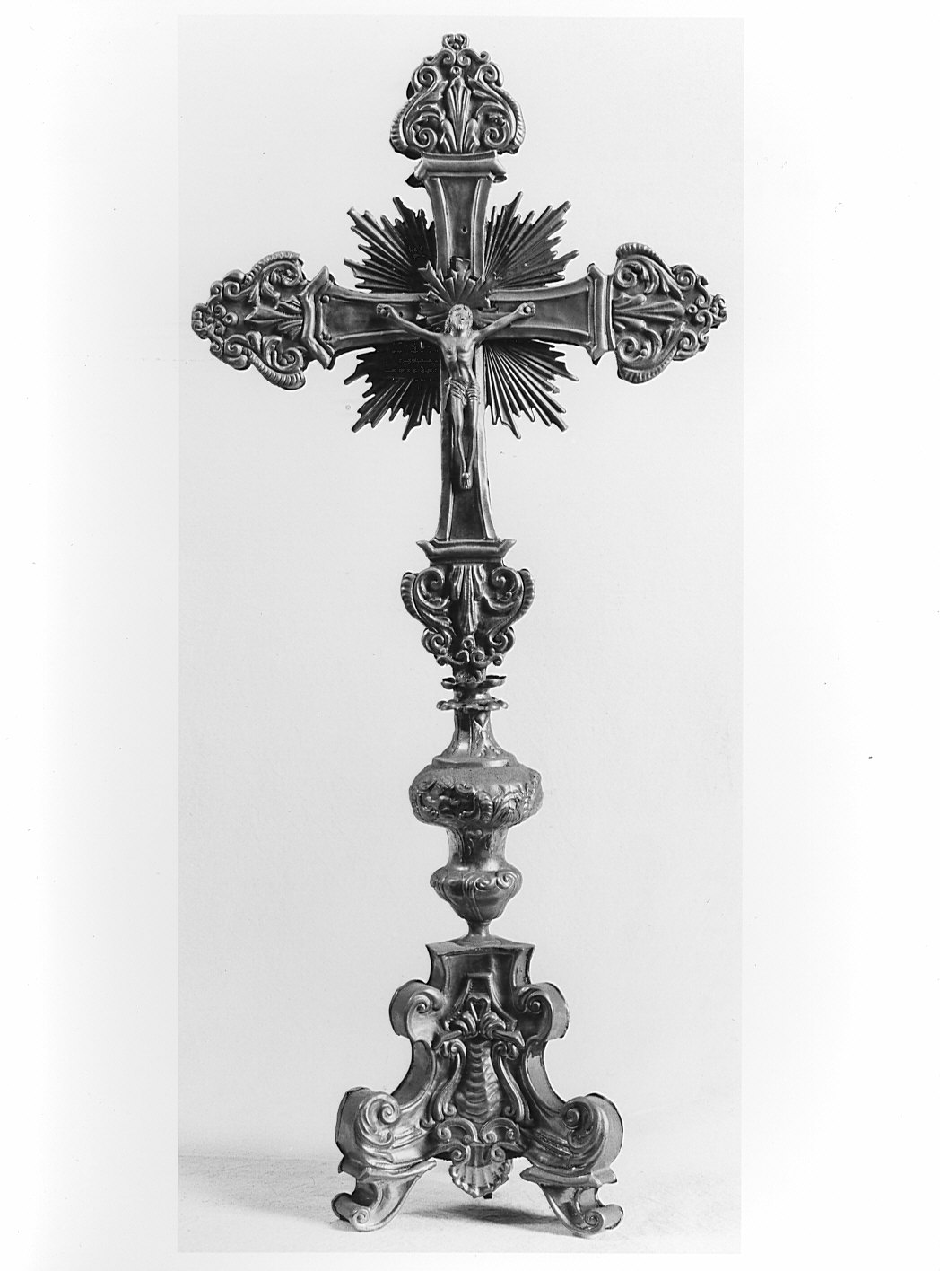 croce d'altare - bottega lombarda (sec. XVIII)