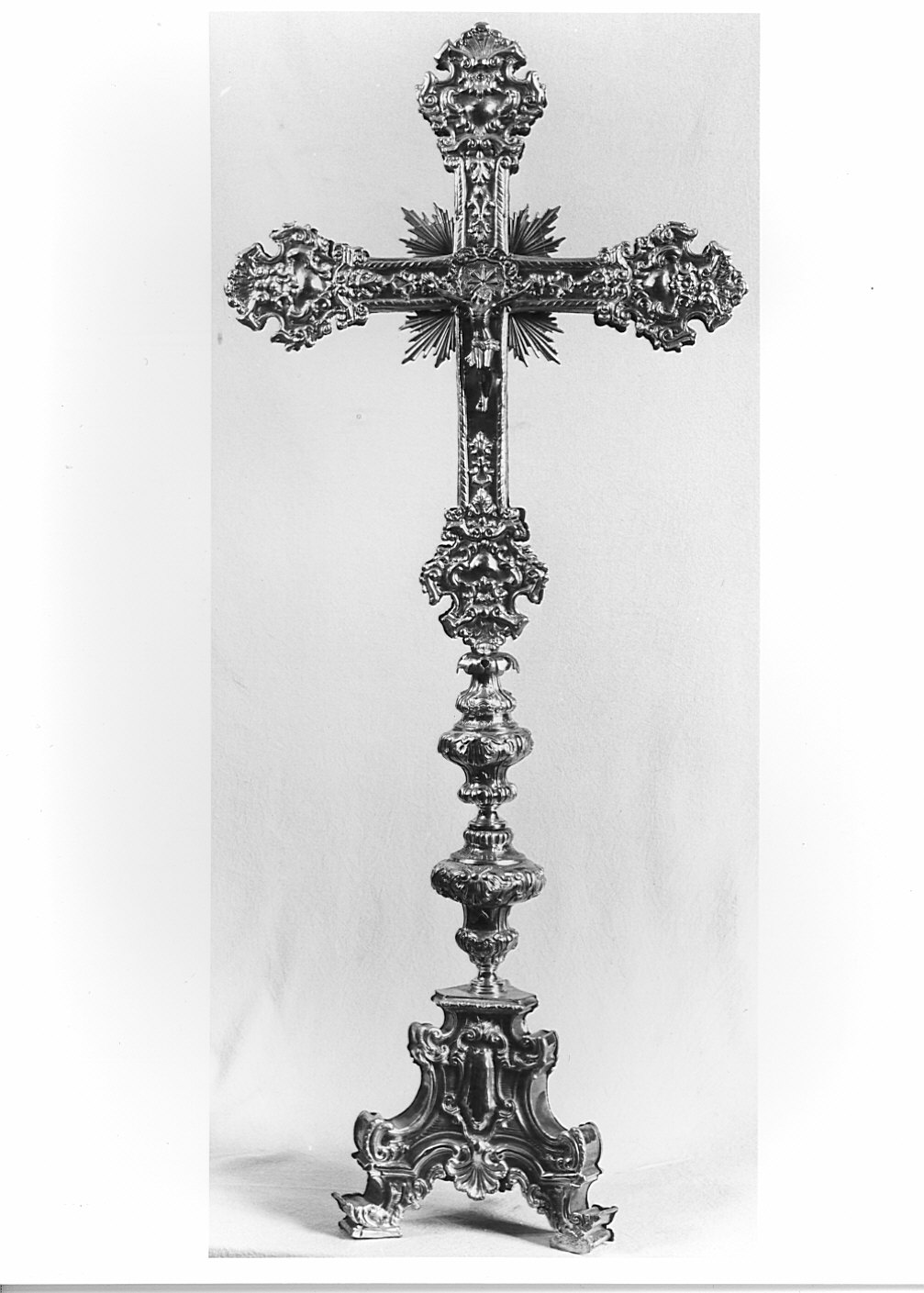 croce d'altare - bottega lombarda (sec. XVIII)