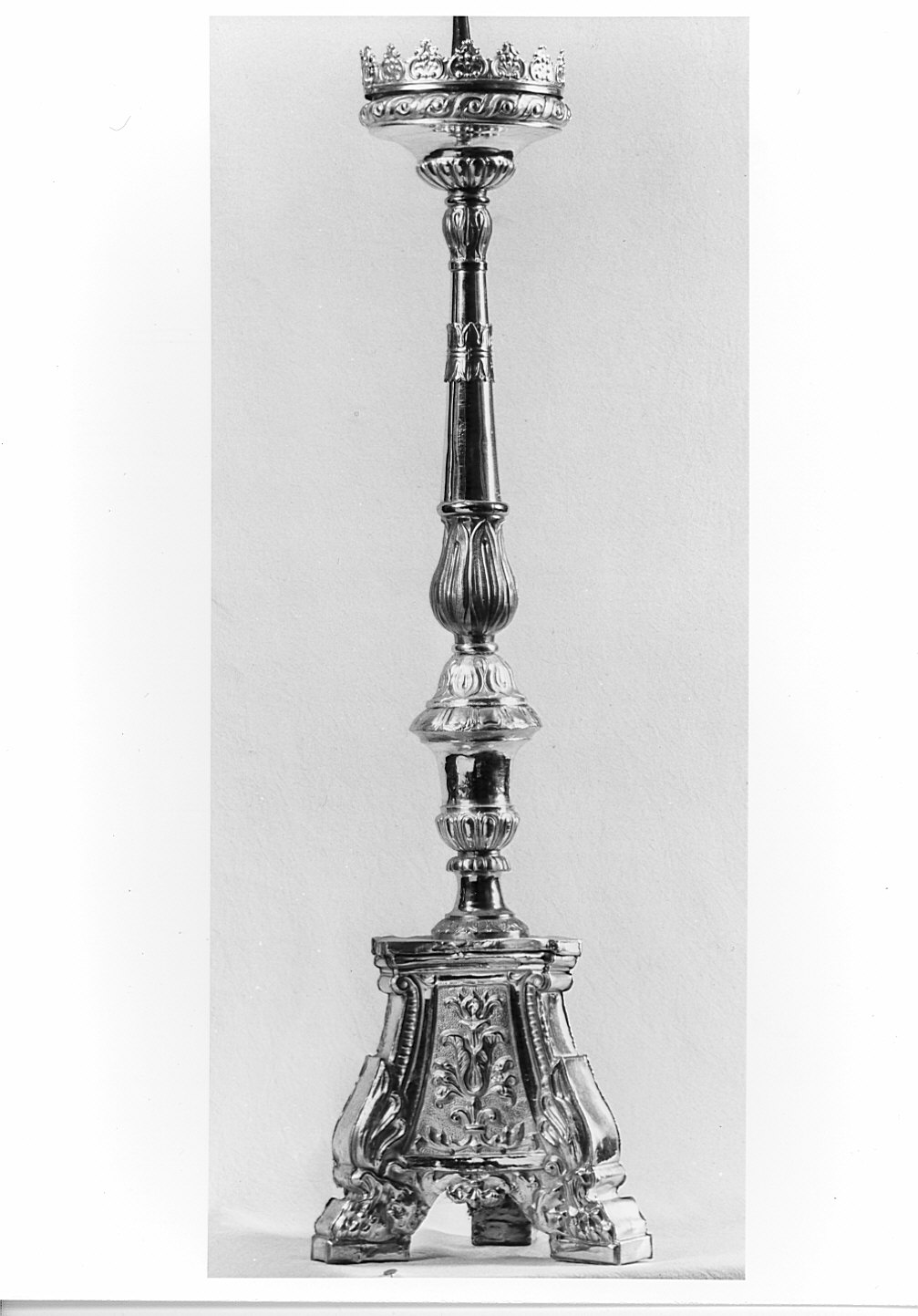 candeliere, serie - bottega lombarda (sec. XIX)