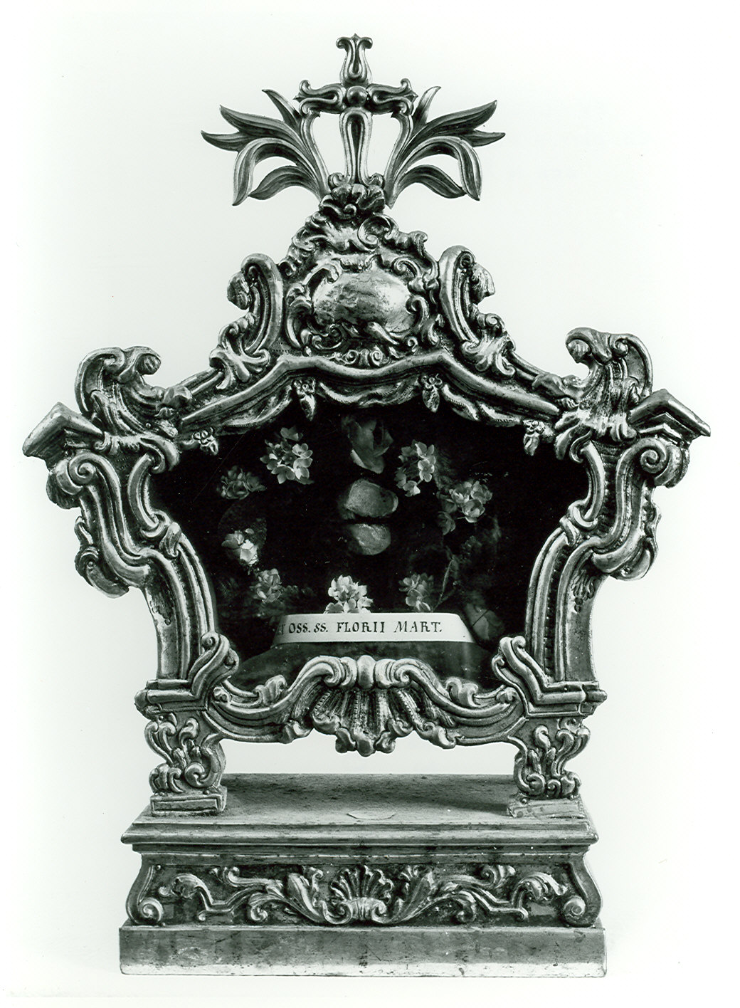 reliquiario - a cassetta, serie - bottega lombarda (sec. XVIII)