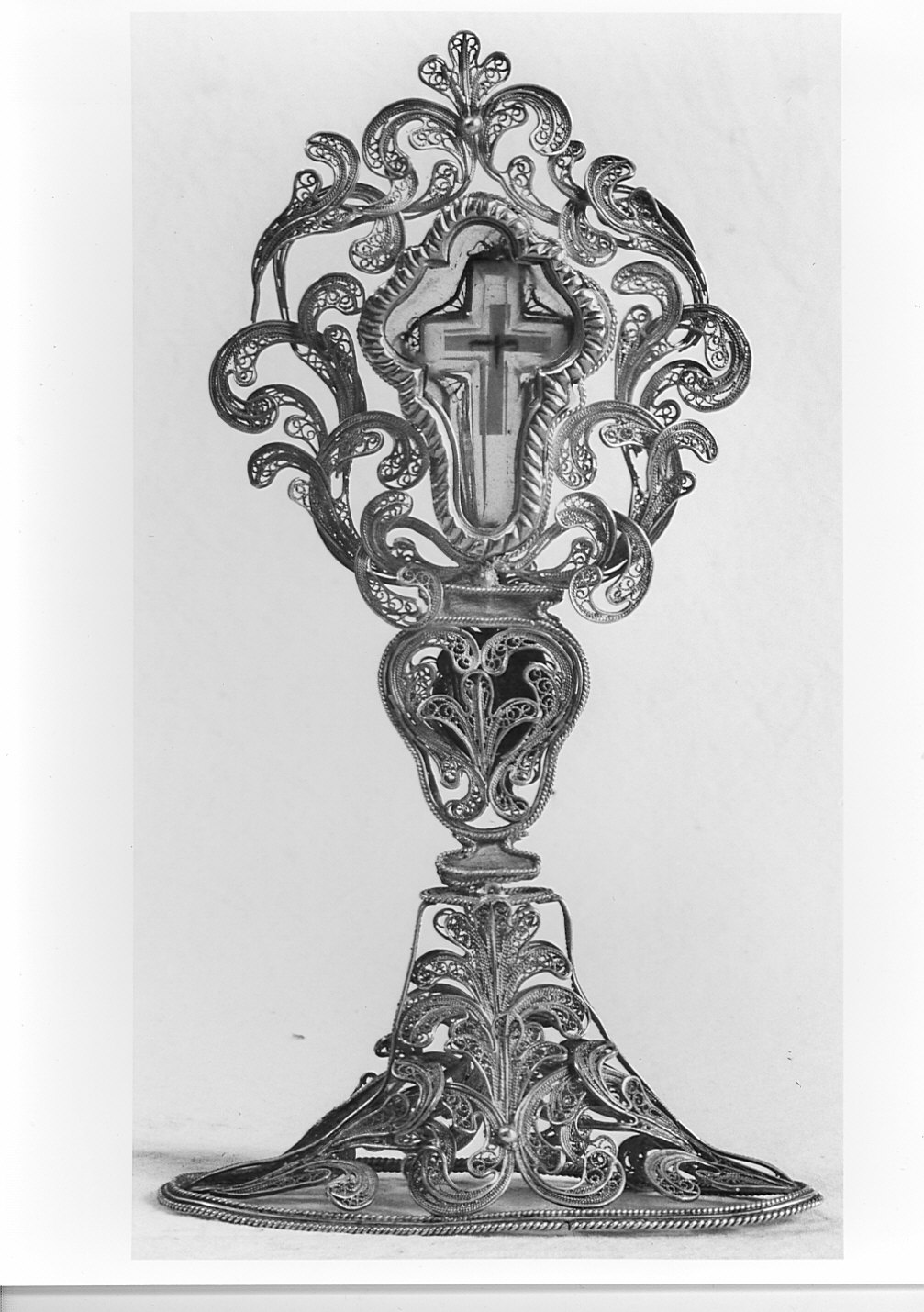 reliquiario - bottega lombarda (sec. XVIII)