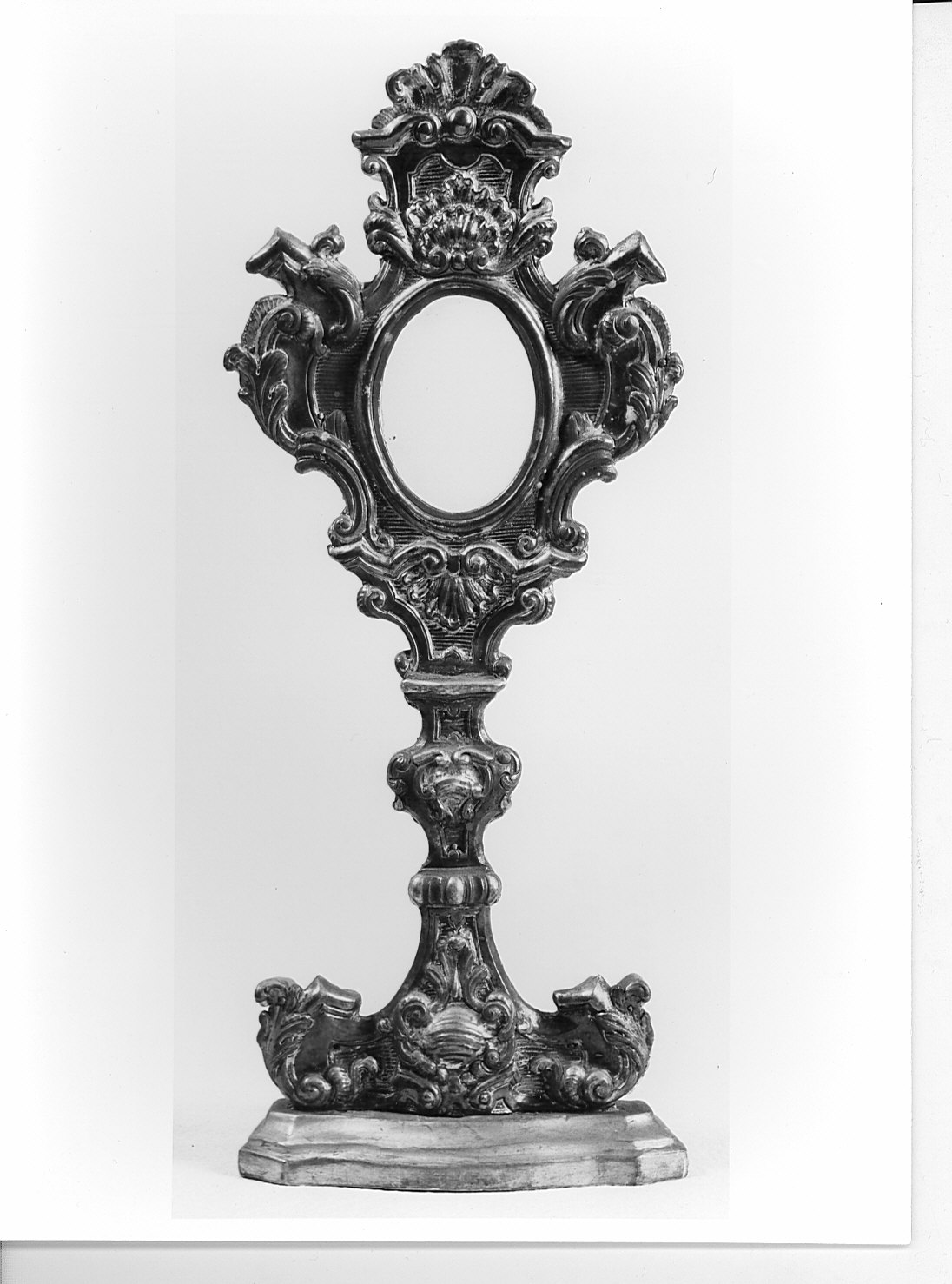 reliquiario - bottega lombarda (sec. XVIII)