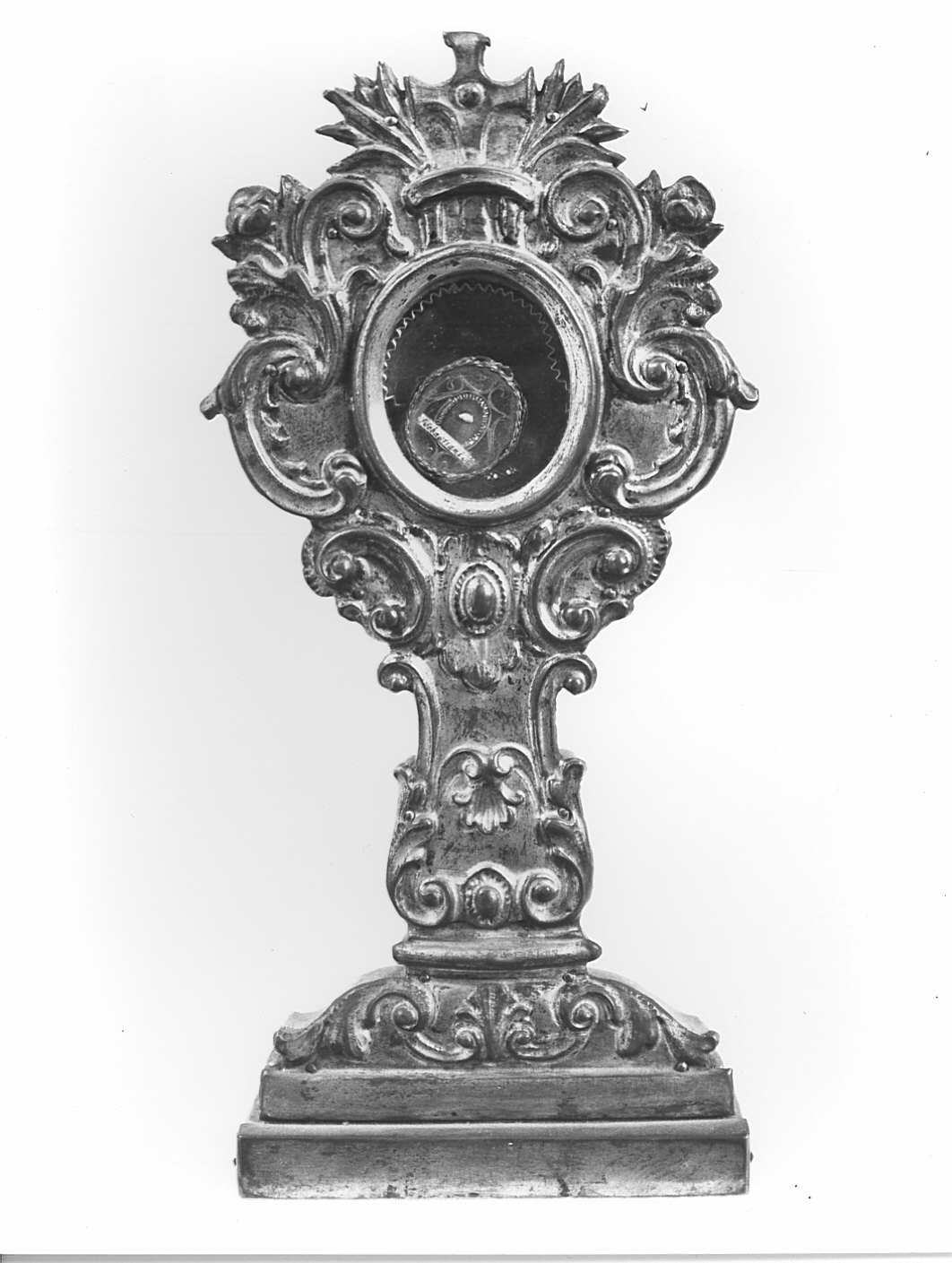 reliquiario - bottega lombarda (sec. XVIII)