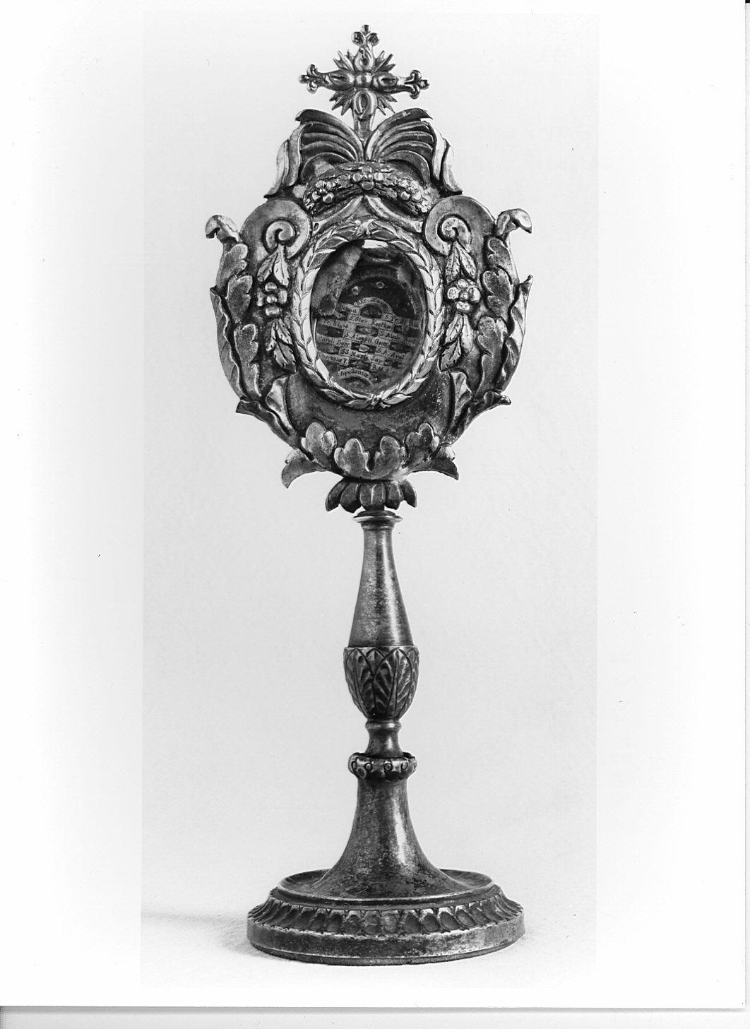 reliquiario - bottega lombarda (prima metà sec. XIX)