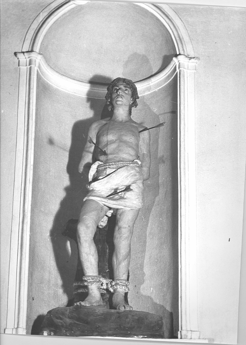 San Sebastiano (statua) - bottega pavese (sec. XIX)