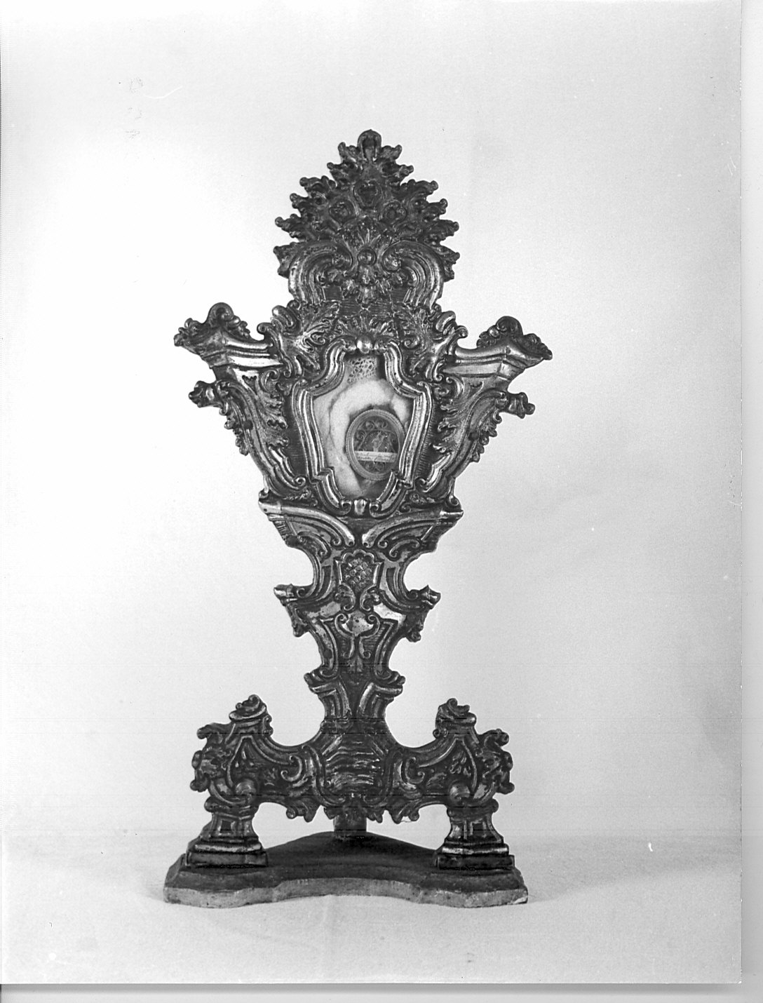 reliquiario - bottega lombarda (sec. XVIII)