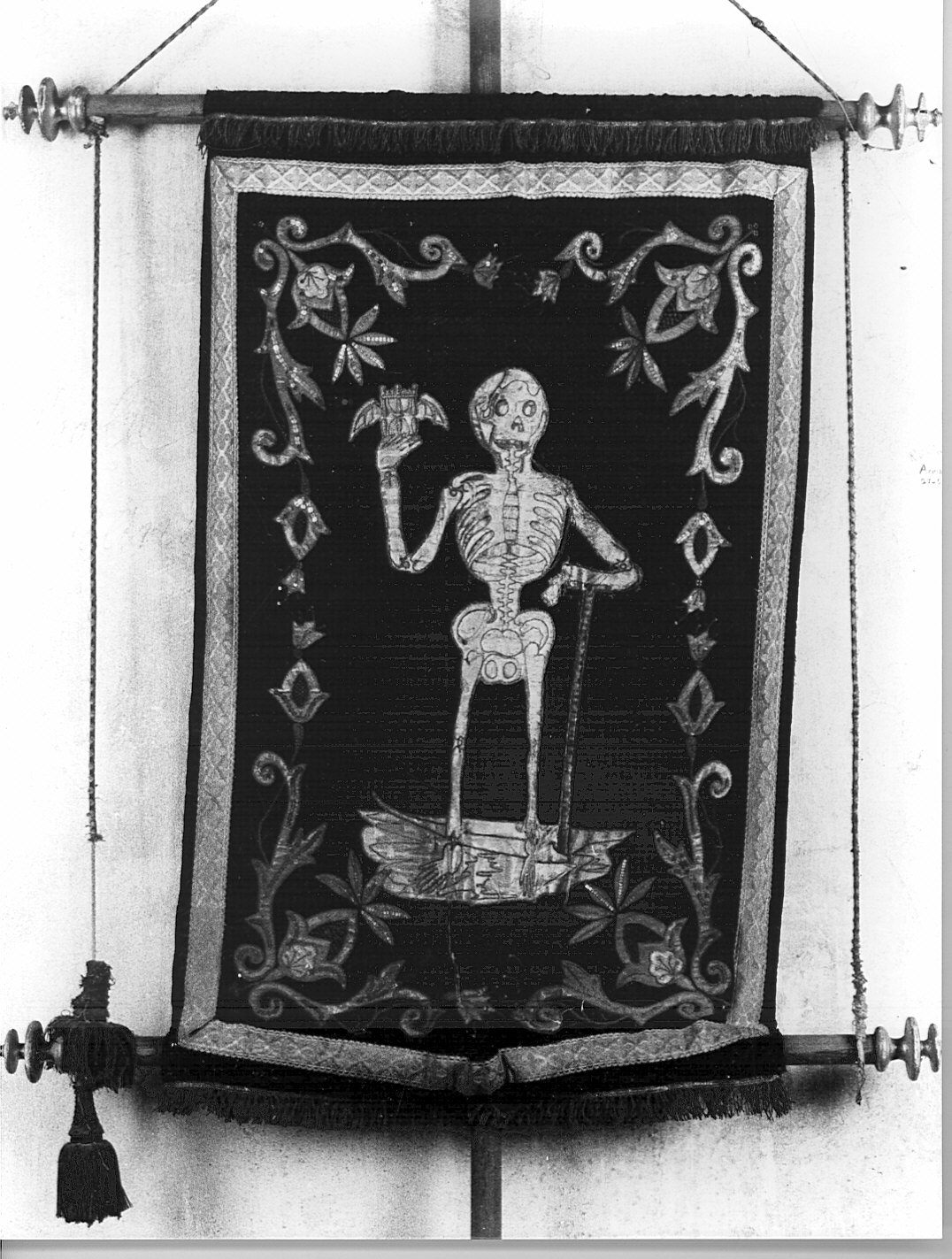 coltre funebre - manifattura lombarda (inizio sec. XIX)