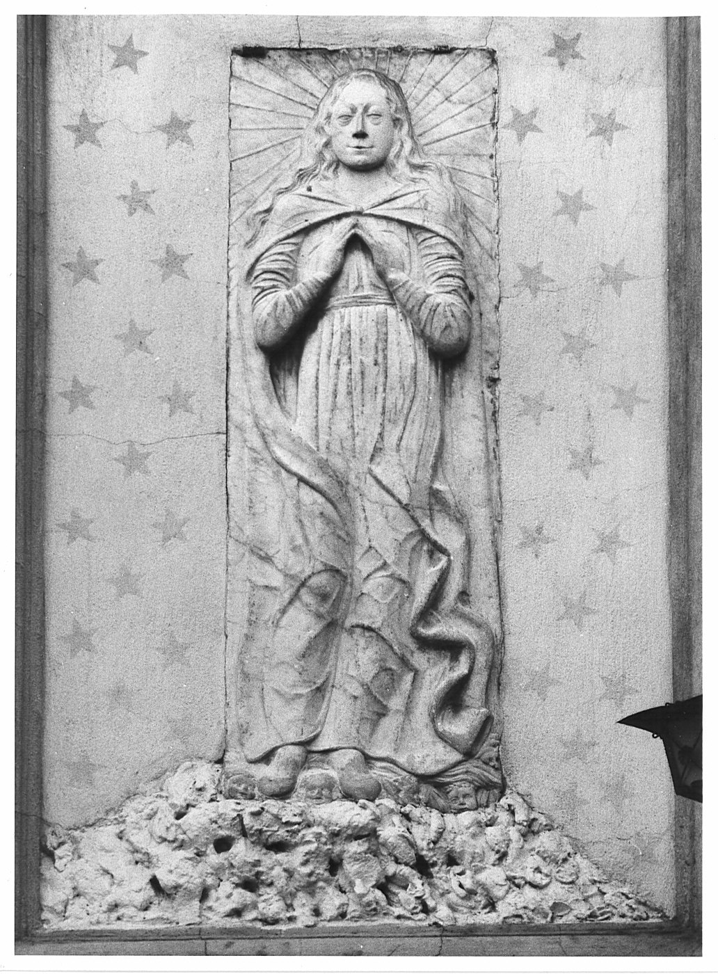 Madonna della Neve (rilievo, opera isolata) - bottega lombarda (sec. XVIII)