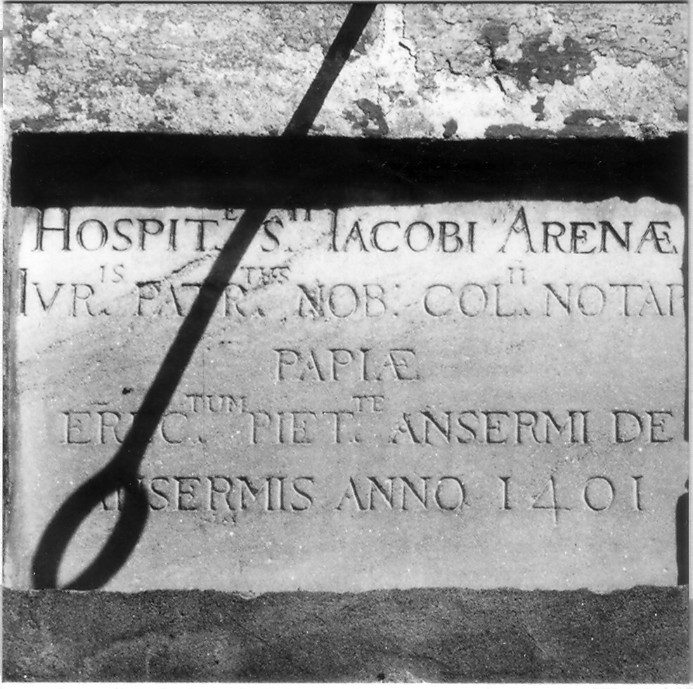 lapide commemorativa, opera isolata - bottega lombarda (sec. XIX)