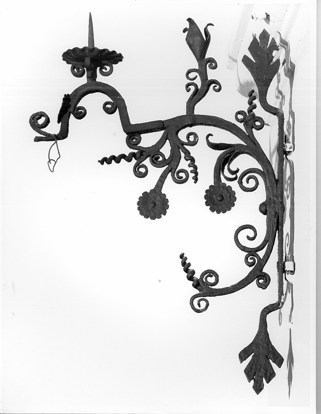 candeliere da parete - bottega lombarda (sec. XIX)