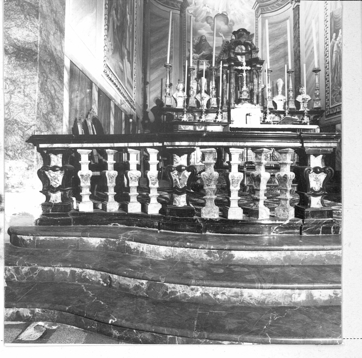 balaustrata - bottega lombarda (sec. XVIII)