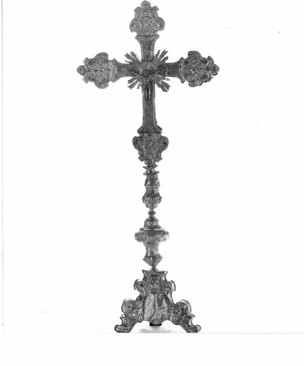 croce d'altare - bottega lombarda (sec. XVIII)