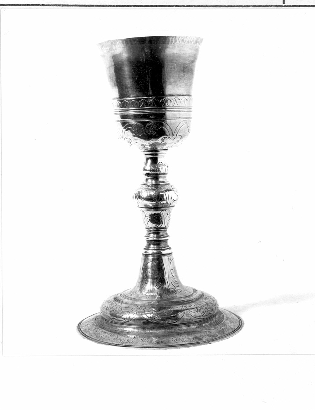 calice - bottega lombarda (fine/inizio secc. XVII/ XVIII)