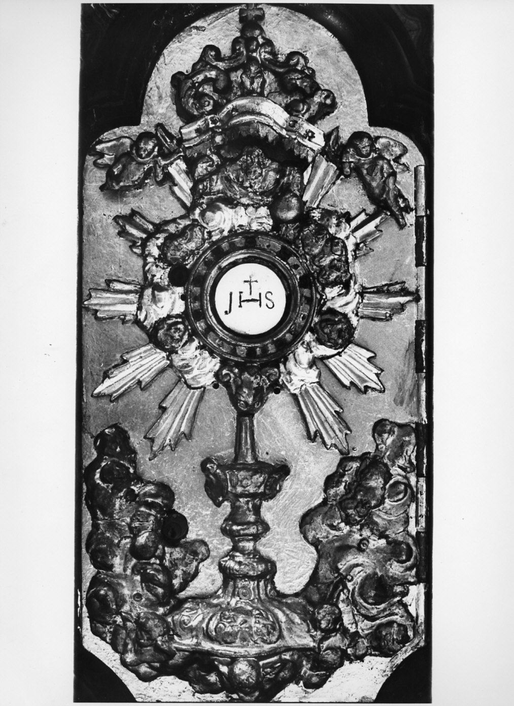 sportello di tabernacolo, opera isolata - bottega lombarda (sec. XVIII)