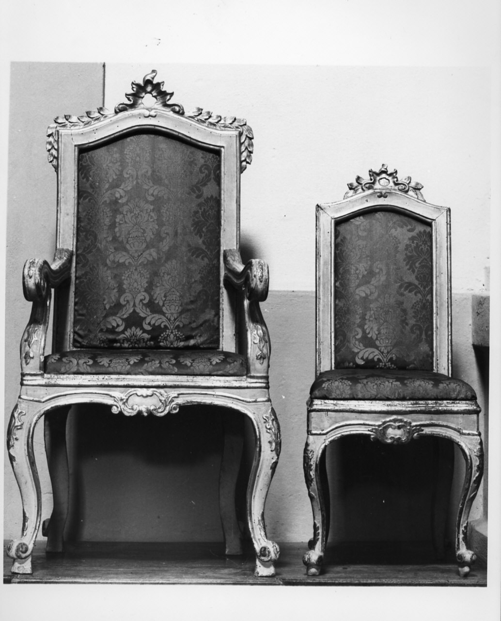 sedia, serie - bottega lombarda (sec. XVIII)