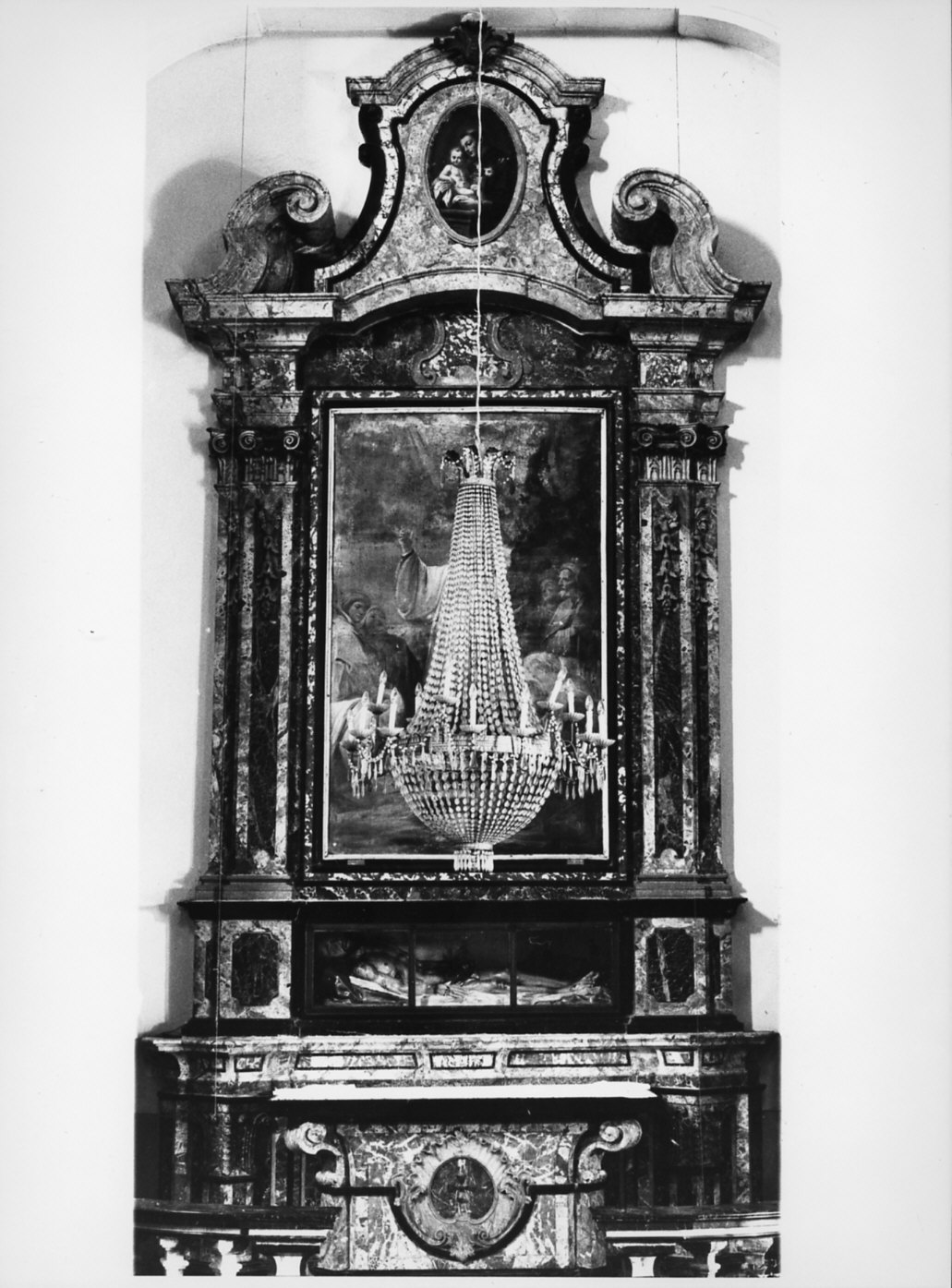 altare, opera isolata - bottega lombarda (sec. XVIII)