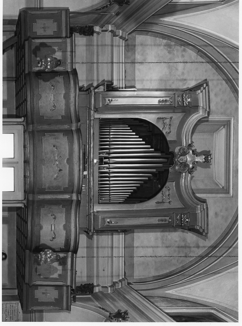 tribuna d'organo - bottega lombarda (sec. XVIII)