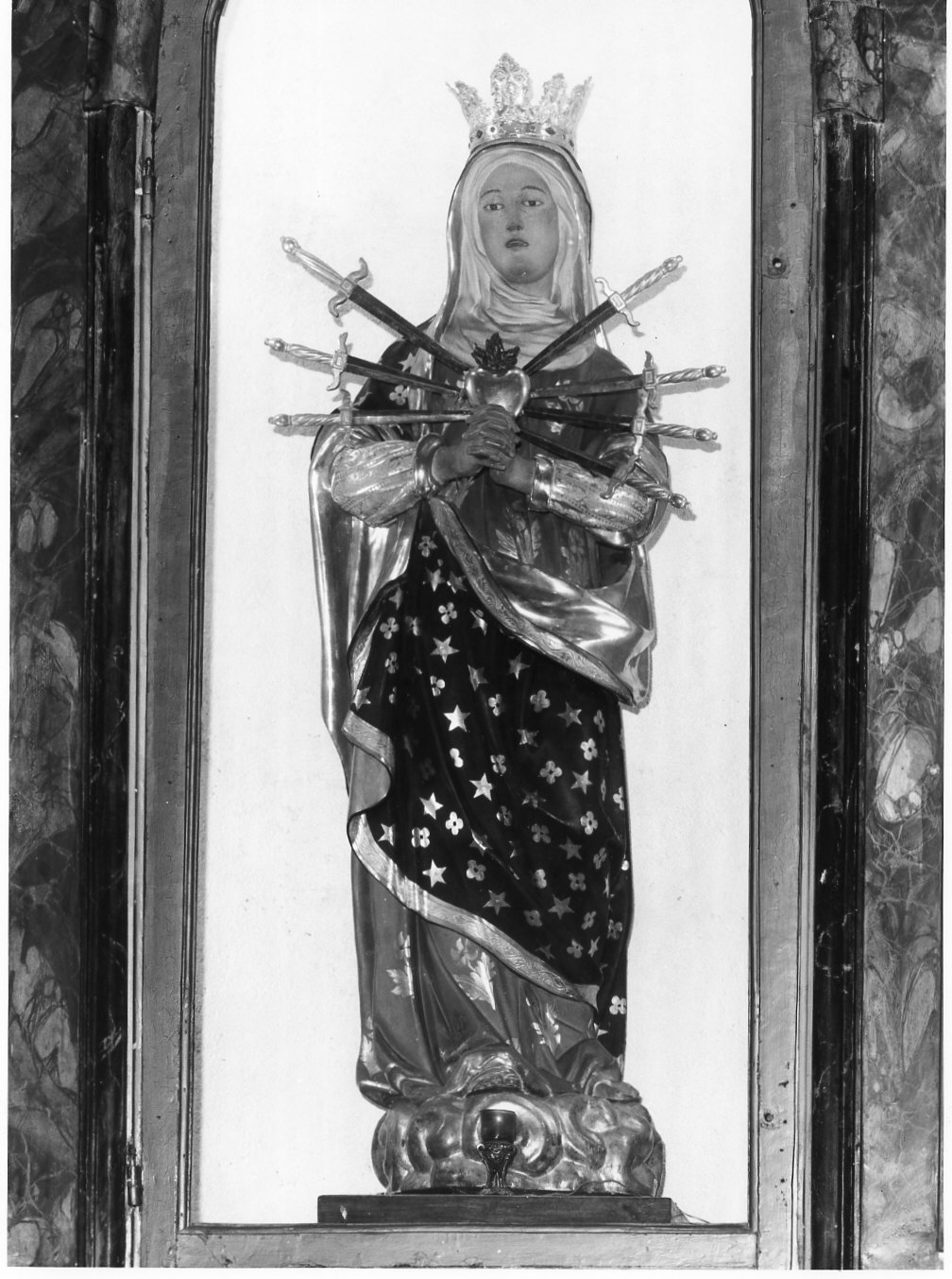 Madonna Addolorata (statua) - bottega lombarda (sec. XVIII)
