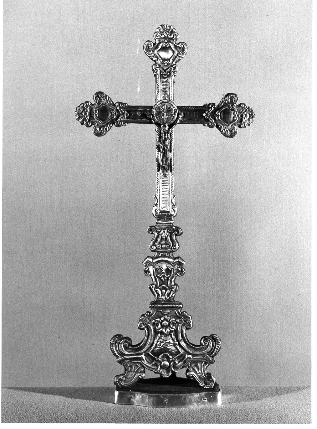 croce d'altare - bottega lombarda (sec. XVIII)